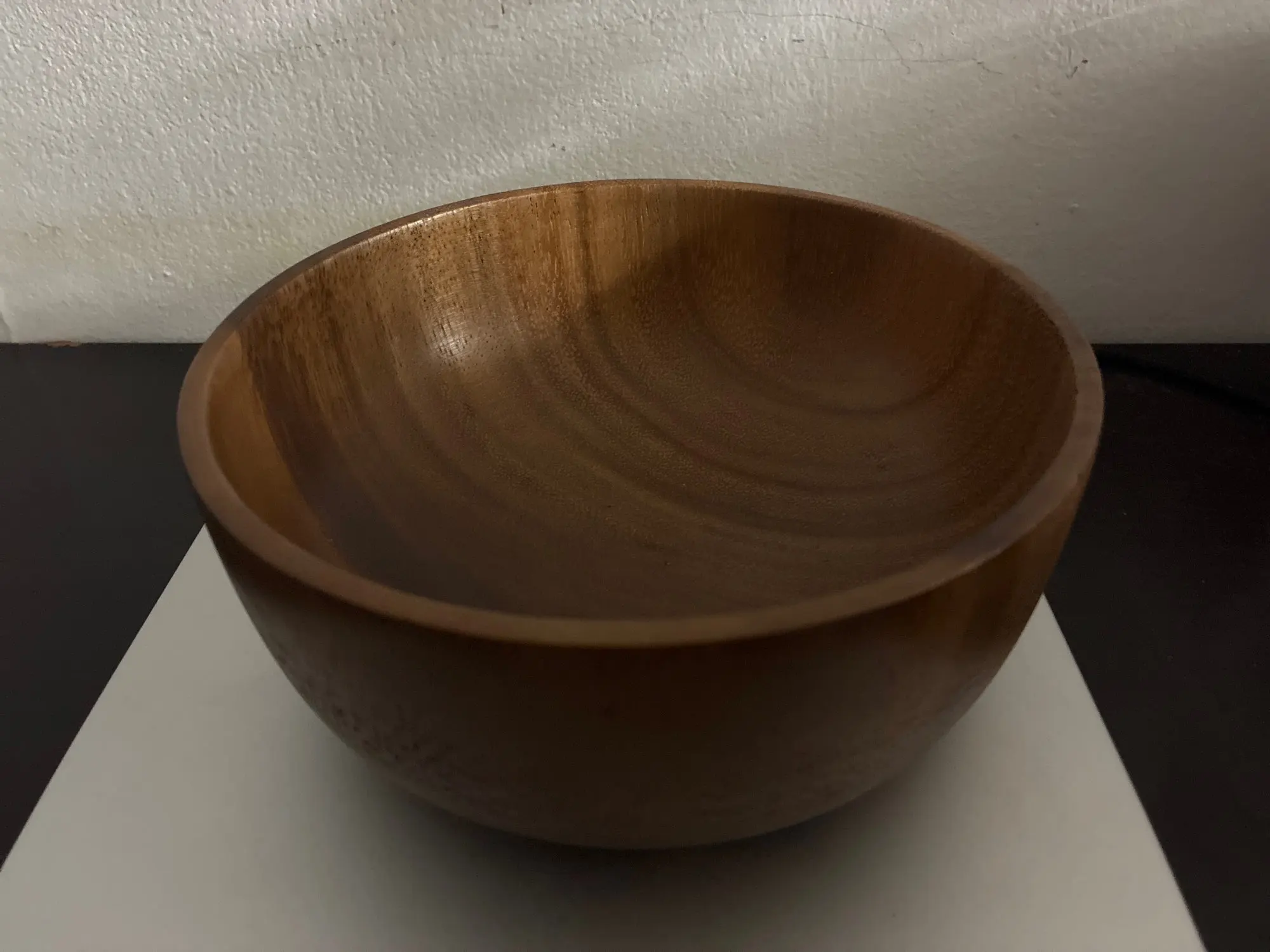 Acacia Wooden Bowl photo review