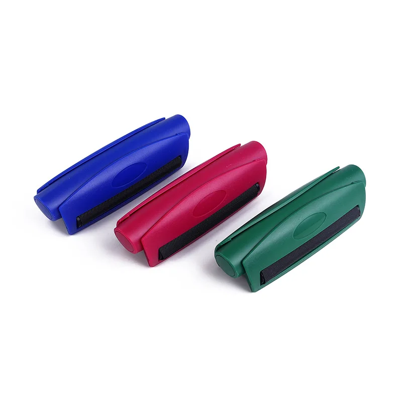 110mm Portable Manual Rolling Machine Hand Making Rolling Tool Cigarette Tobacco Herb Roller Cone with Storage Tube