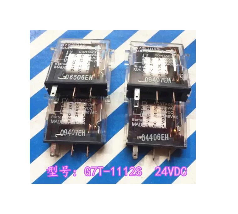 Relé G7T 1112S 24VDC G7T 1112S 24VDC G7T1112S 24VDC 24VDC DC24V DIP4 10 ...