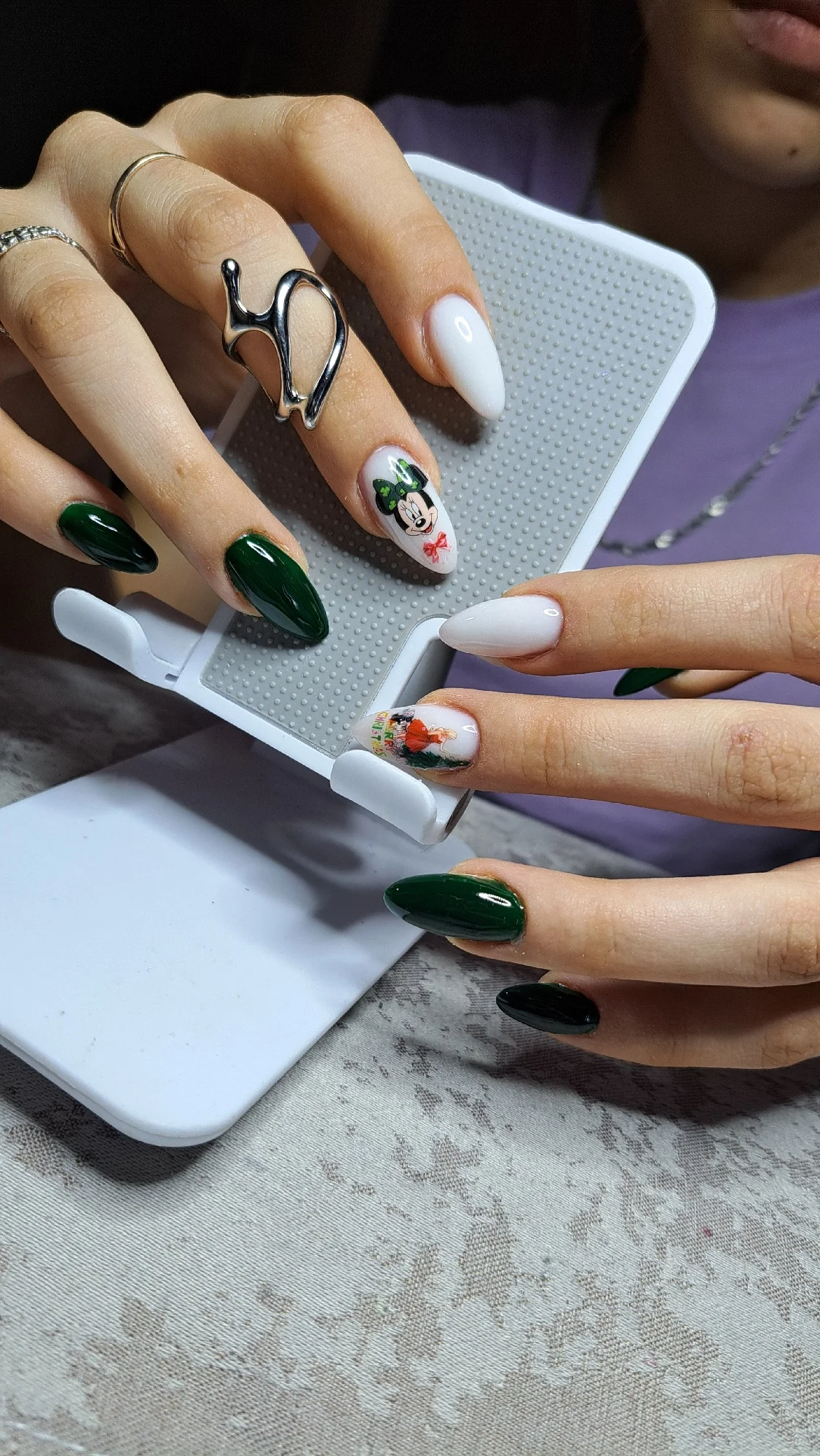 Adjustable Colorful Drip Glaze Ring photo review