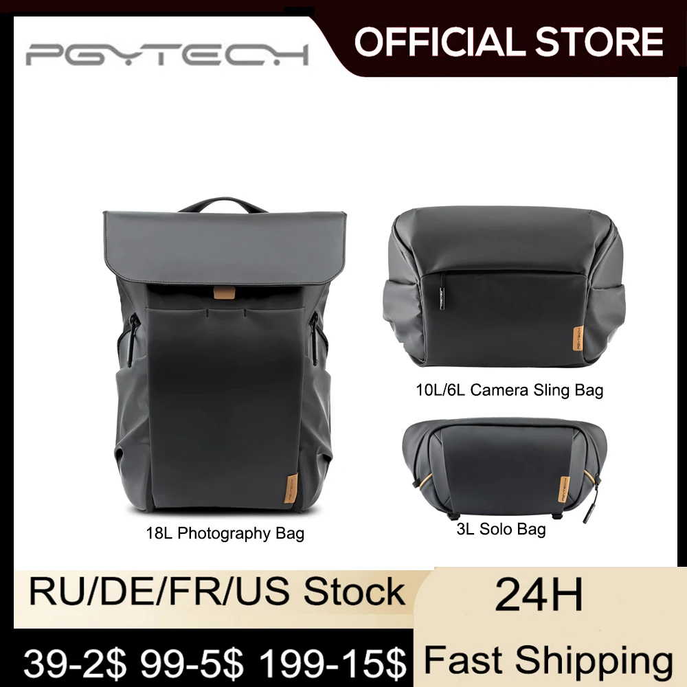 Pgytech Onego Camera Bag 3l Solo Fanny Bag 6l 10l Sling Photography