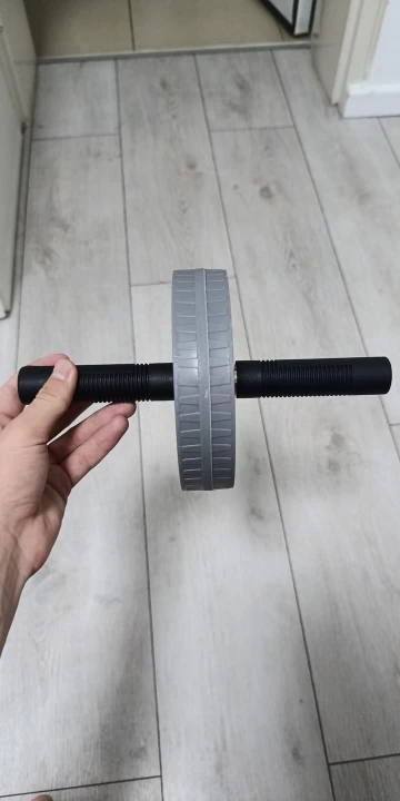 Workout AB Roller Wheel Non-slip Abdominal Roller No Noise Abdominal Trainer Abdominal Exerciser for Home Gym Strength Workouts photo review