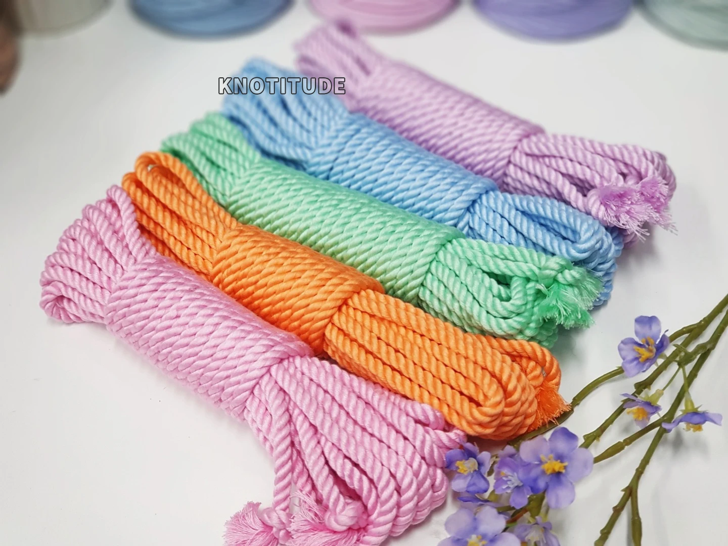 Solid BAMBOO ROPE  6mm x 8M 2