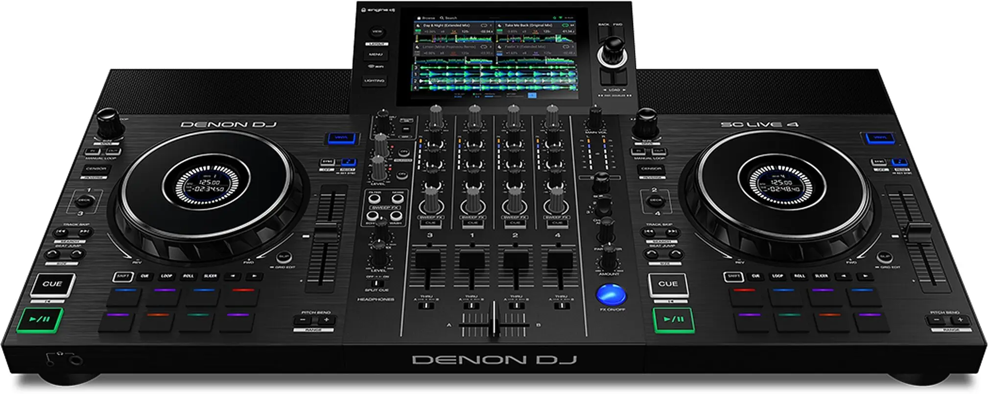 

Новинка, автономный DJ-контроллер Denon DJ SC Live 4