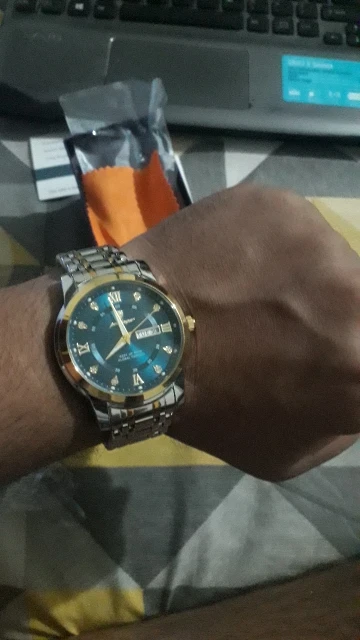 POEDAGAR Luxury Watch for Men photo review