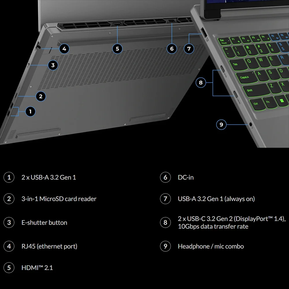 Lenovo Legion 5i 16 Inch Gaming Laptop