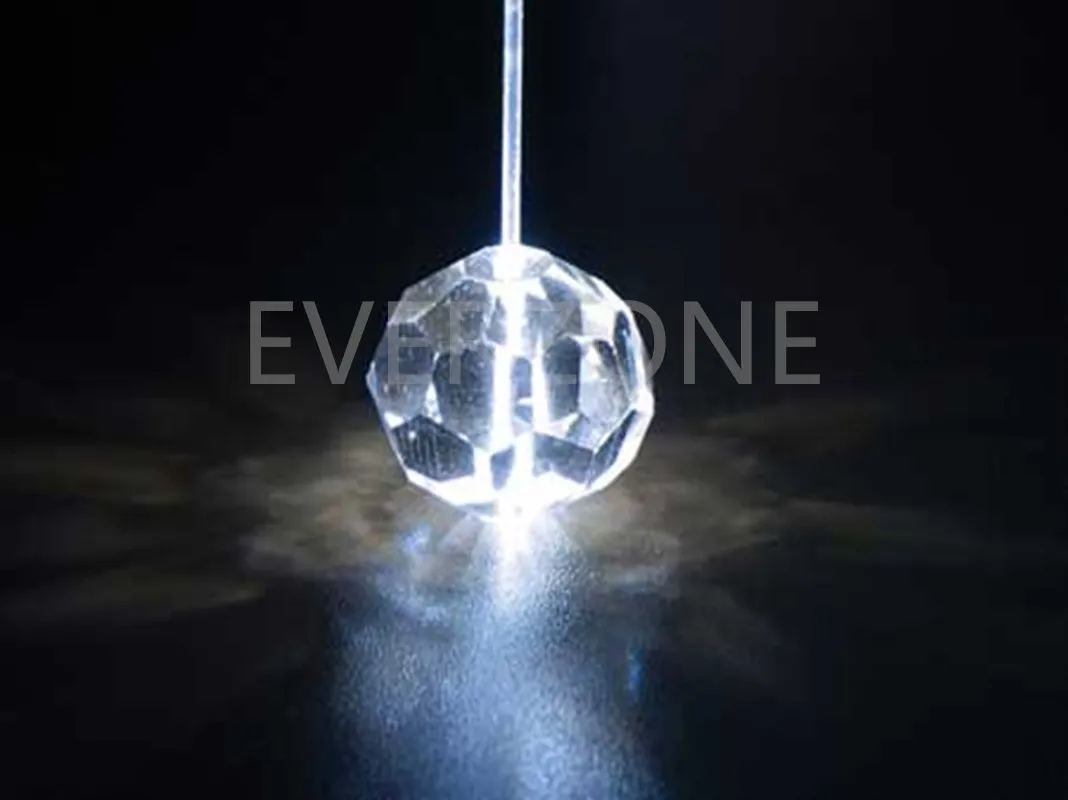 FYC-14 Fiber Optic Crystal End Fittings Diameter 14mm 16mm 20mm Fiber Optic Chandelier Crystals