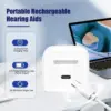 Rechargeable hearing aid hearing aid mini wireless speaker elderly invisible earphone 4