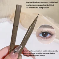 0.05mm slim eyeliner is smooth and durable, slim, quick-drying, long-lasting eyeliner, 4 colors, waterproof, non-smudging 2