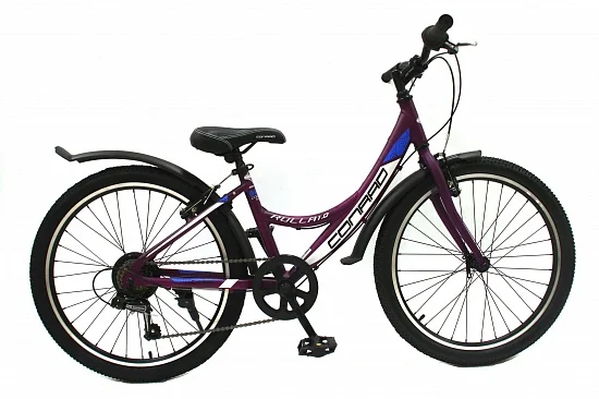 Велосипед подростковый CONRAD 24&quot RULLA 1.0 (13&quot матовый пурпурный) |