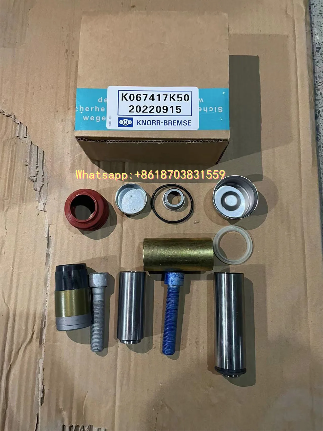 

K067417K50 KNORR-BREMSE Guide pin repair kit MAN SCANIA DAF KAMAZ