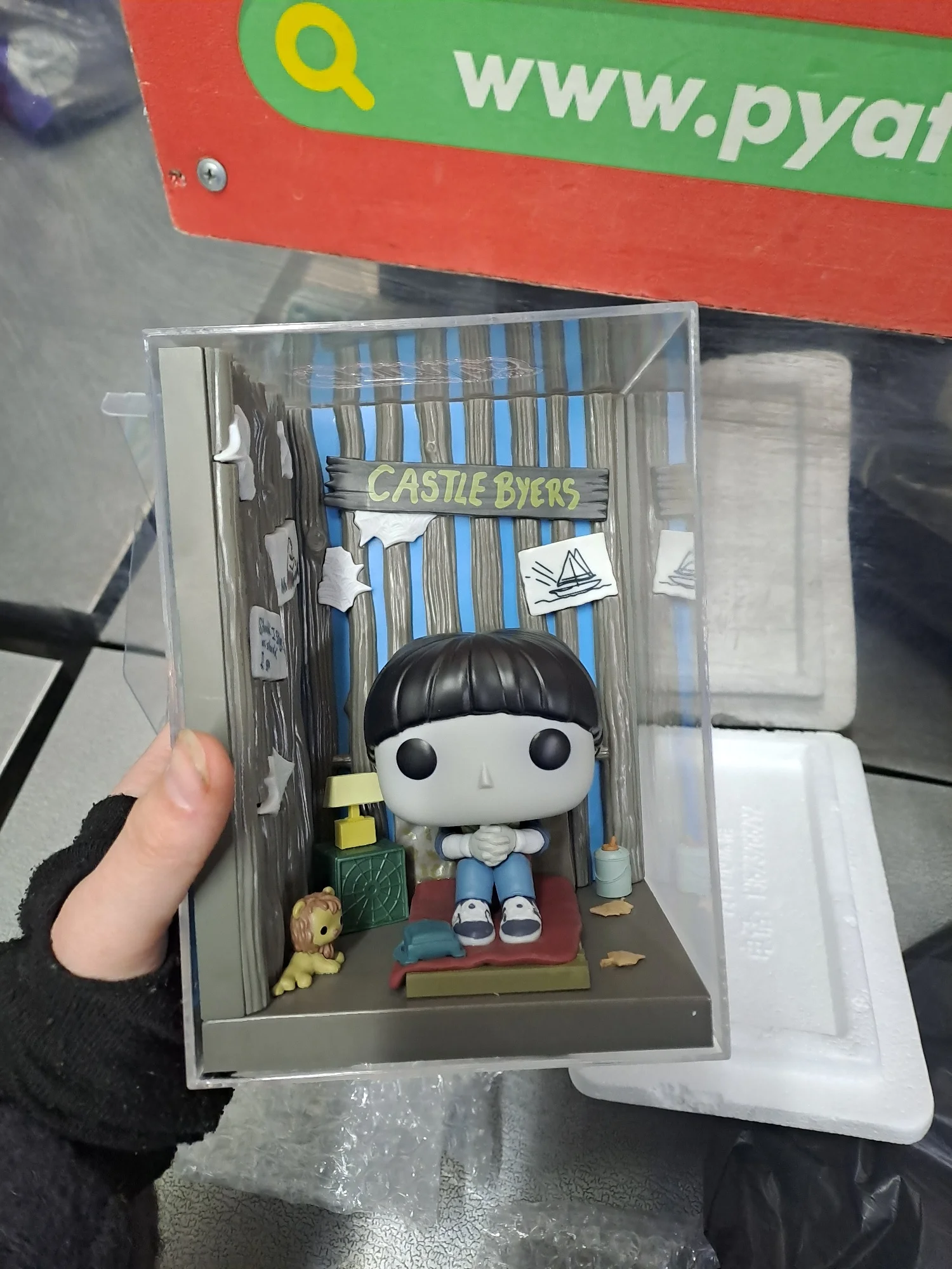 Strangers Things - Will in the Upside Down Castle Byers photo review