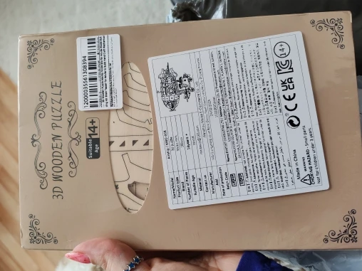 3D Wooden Airship Puzzle Kit for Adults – Mechanical Model Building Set photo review