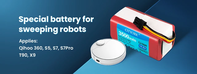 Batteria Per Aspirapolvere Robot Eufy - 6500mAh 14.4V | Compatibile Con Robovac L70 Hybrid, X90, X95