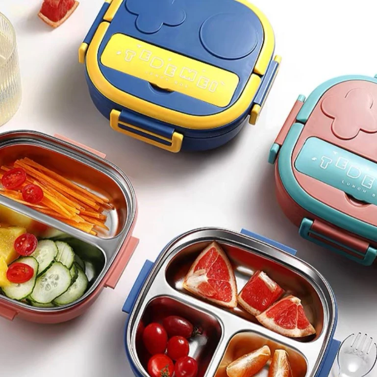 Marmitinha Térmica Marmita Utilizades Infantil 1 Garfinho 4