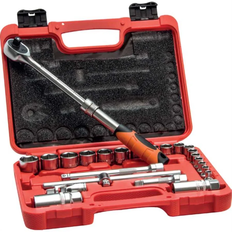 

Car Repair Tool Socket 24 Pcs Wrench Set Ratchet Screwdriver Kit Socket Set Combo Tools Kit Bicycle Auto Herramientas