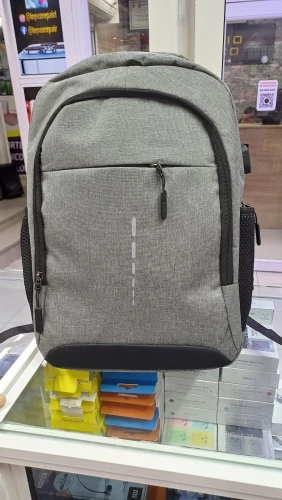 Classic Men Waterproof Backpack USB Charging Casual Travel Backpack Men Large Capacity Travel Laptop Backpack School Bag photo review