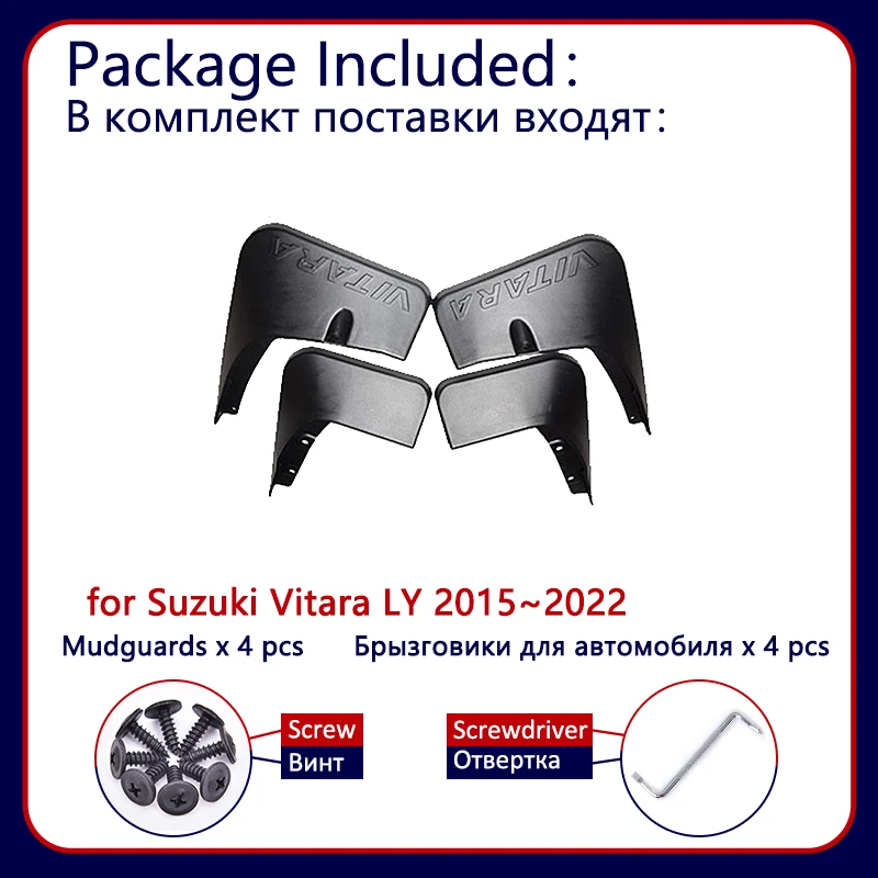 Für Suzuki Vitara LY Escudo 4 IV 2015 ~ 2022 Auto Schlamm Klappen