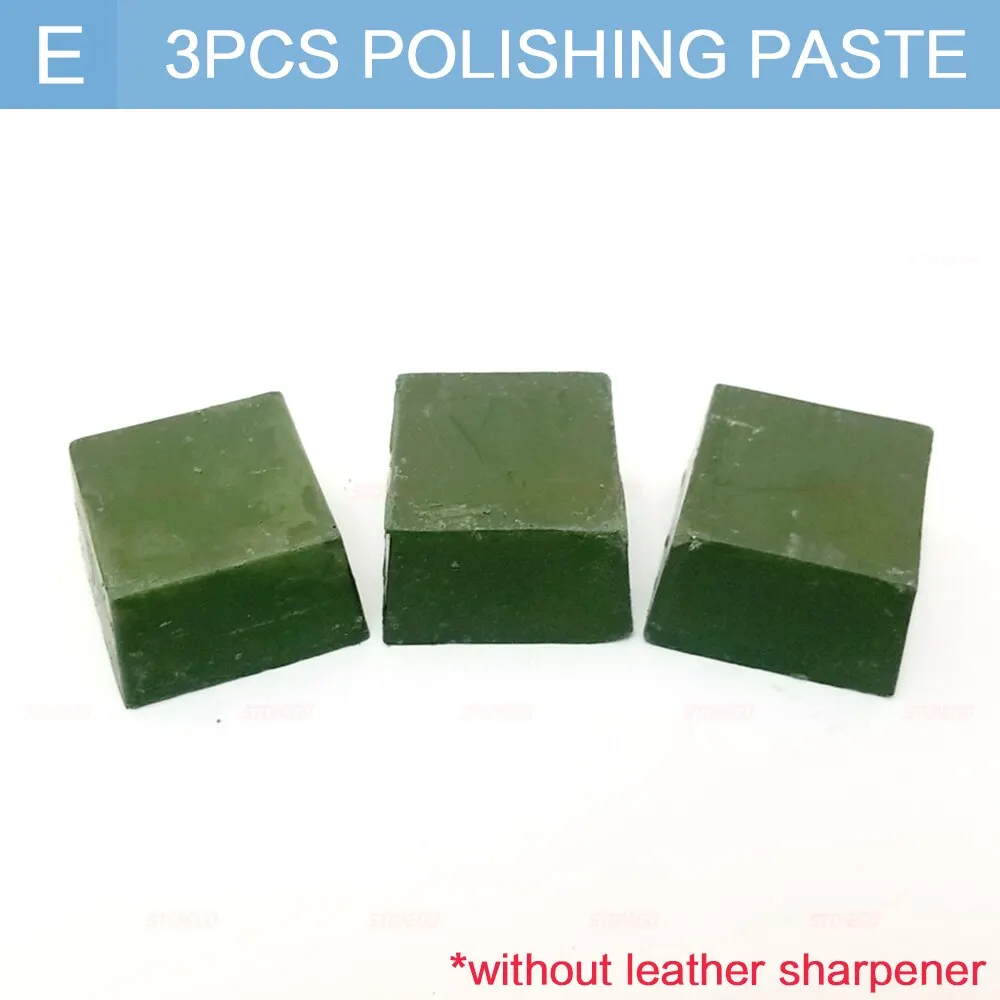 Premium Knife Sharpener & Leather Honing Strop with Polishing Compound