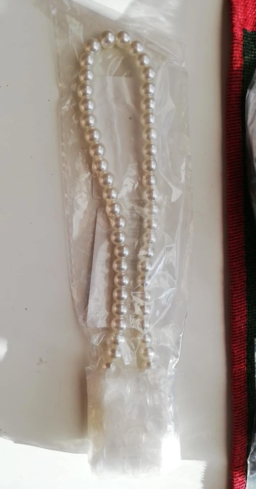 Classic White Pearl Choker Necklace photo review