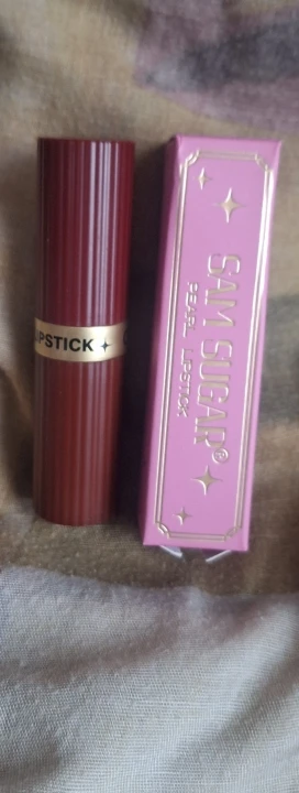 Pearlescent Pink Glitter Velvet Lipstick Metallic Waterproof Long Lasting Matte Shimmer Diamond Lipstick Women Makeup Cosmetic photo review