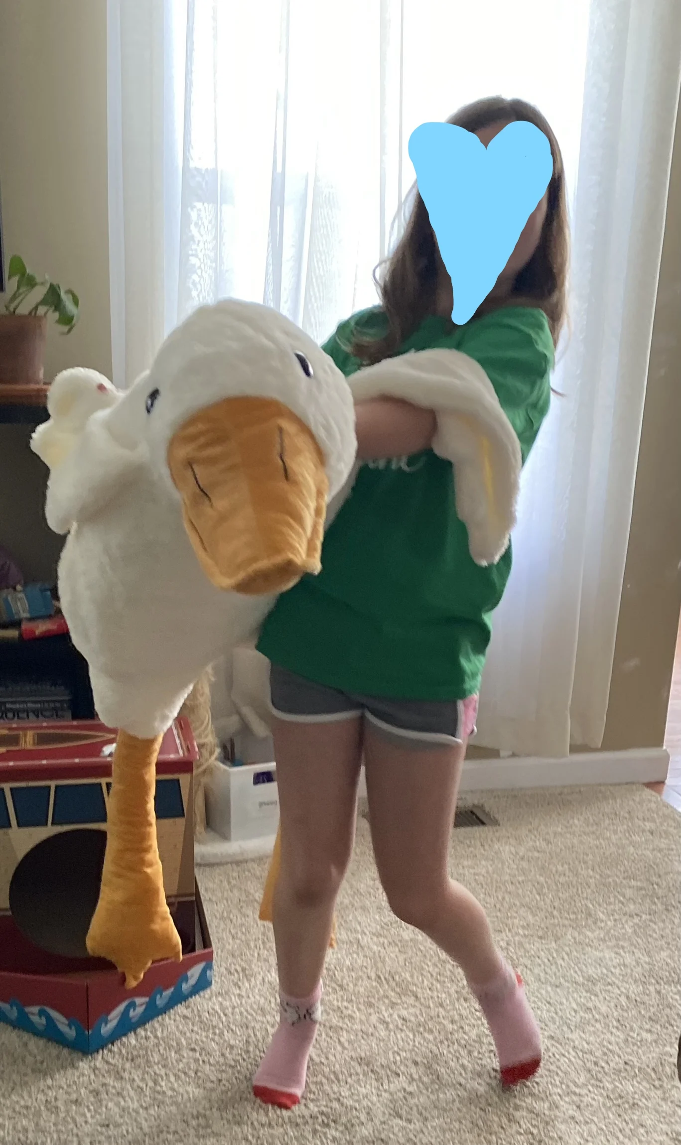 Giant White Duck Goose Plush