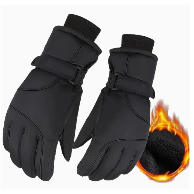 Winter Ski Gloves Warm Non-slip Touch Screen Waterproof Riding Gloves Outdoor Sports Thick Gloves  Motorcycle Snowboard Gloves