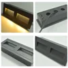 Outdoor Led Stair Step Light 3/5W Waterproof Recessed Wall Corner Lamp Landscape Lighting Footlights For Pathway Stairway Lights 5