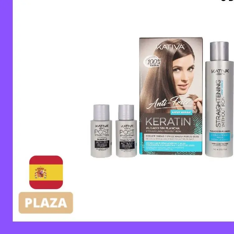 Kativa Keratin AntiFrizz Smoothing Without Iron Xpert Repair Hair