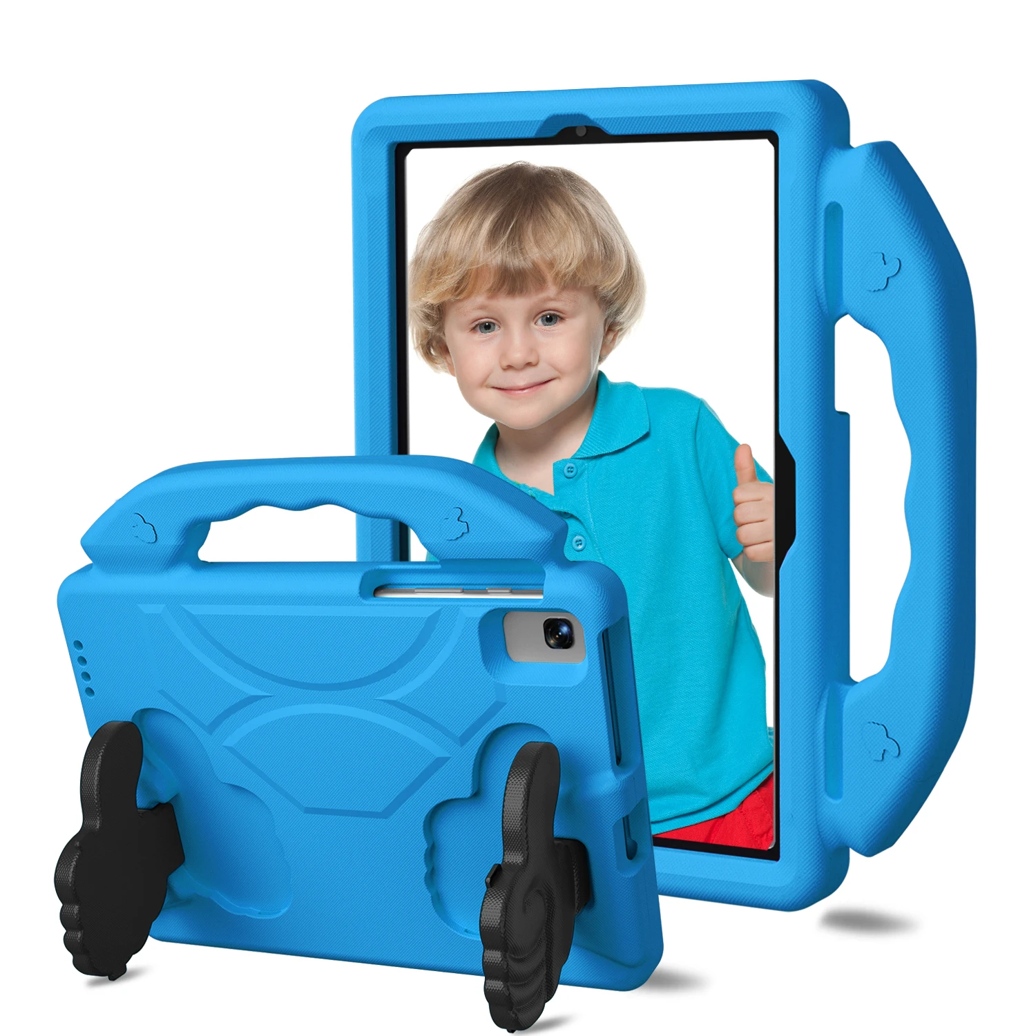 Shockproof Lightweight Tablet Case with Handle Stand, 10.4-inch