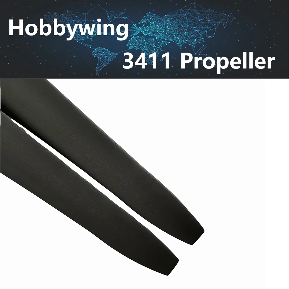 Оригинальный складной Лопасти пропеллера Hobbywing 3411 34 7 дюйма FOC CW CCW для