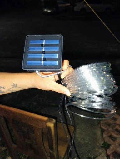 Eden Solaire 37 Guirlande solaire LED tube photo review