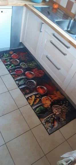 Step in Style: Water-Absorbing Floor Mat for Kitchen and Bathroom Comfort photo review