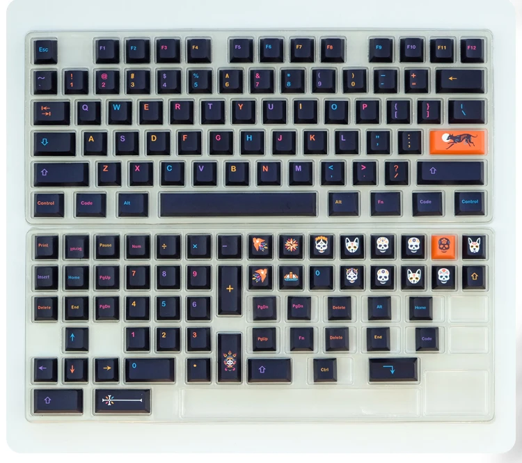 pbt tintura sublimação teclado mecânico para mx switch com 1.75u shift