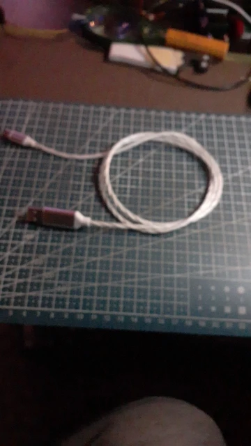 Glowing Cable Mobile Phone Charging Cables LED Light Micro USB Type C Charger For Samsung Xiaomi iPhone 14 13 Charge Wire Cord photo review