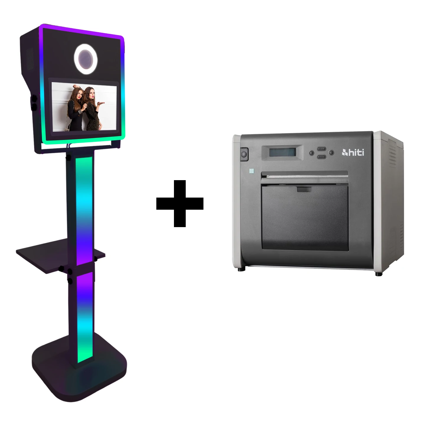 Photo Booth Printer Mirror Photo Booth Machine With Camera And