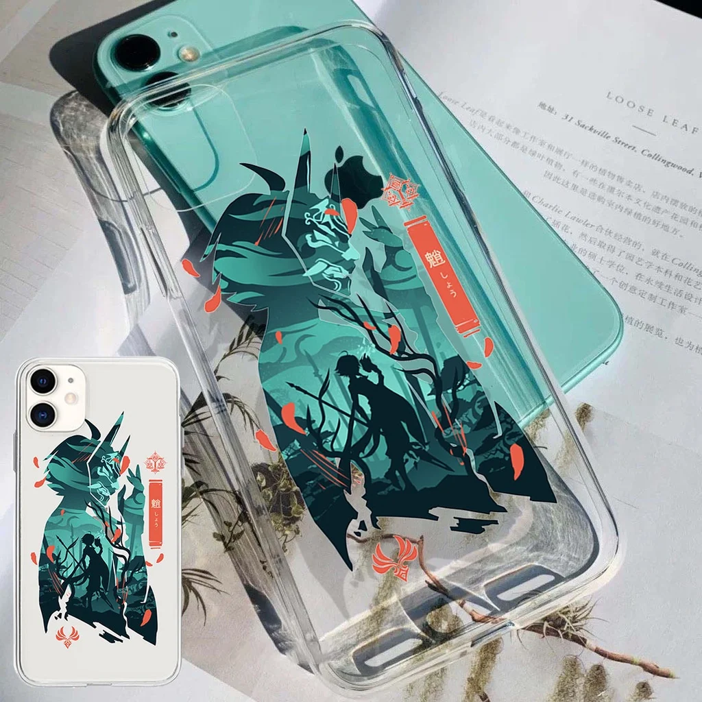 Custodia Per Telefono Gein Shein Anime Tpu Per Iphone 15 14 13 12 11 Pro Max Mini 8 7 6 Plus Se 2020