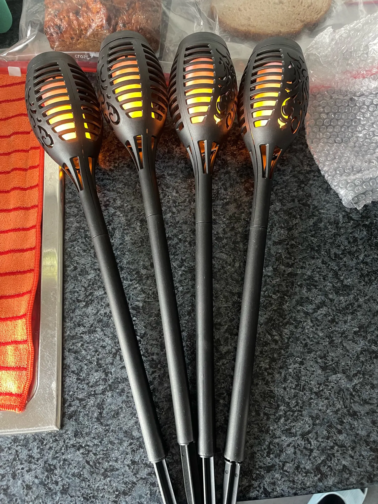 Lampe LED extérieure sur pied