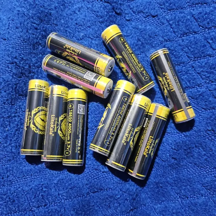 1-40pcs LiitoKala KING4000-PCB 18650 battery 3.7V 4000mAh li-ion Rechargeable Batteries Hight Power Discharge 30A Larger Current photo review