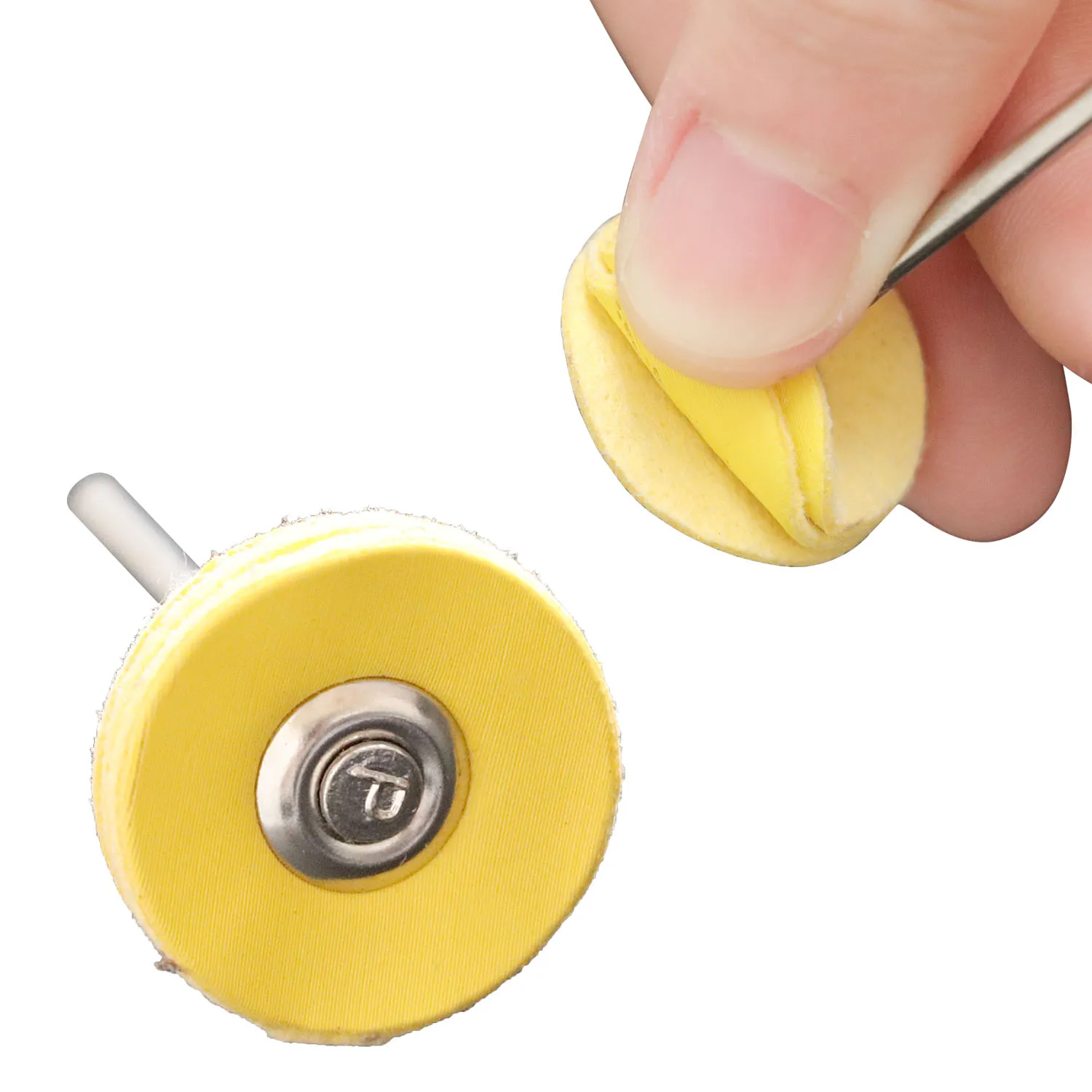 2.35Mm Abrasive Mirror Fine Polishing Leather Circles Cowhide Buffing Wheel Mini Polishing Brushes Rotary Tools Accessories