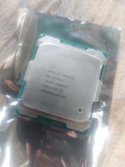 Xeon E5 2650 V4 E5-2650V4 Processor SR2N3 2.2GHz 12-Cores 30M LGA 2011-3 E5-2650 V4 CPU photo review