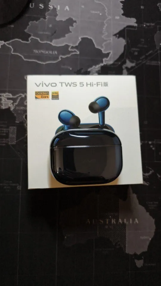 Official Vivo TWS 5 Hi-Fi Wireless Bluetooth Earphone LHDC 5.0