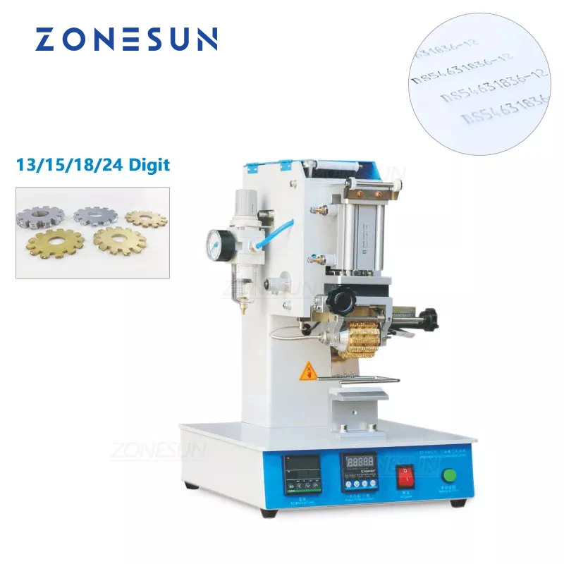 

ZONESUN Automatic Pneumatic Metal Leather Logo Paper Hot Foil Stamping Creasing Embossing Machine Heat Press Machine Punch Press