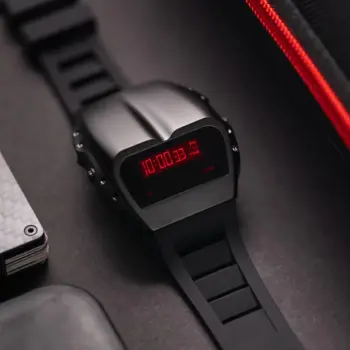 BENLYDESIGN Unique Metal Watches Retro Digital Watches For Men Retro-futuristic Punk Style Fashion Led Electronic Watches X7000