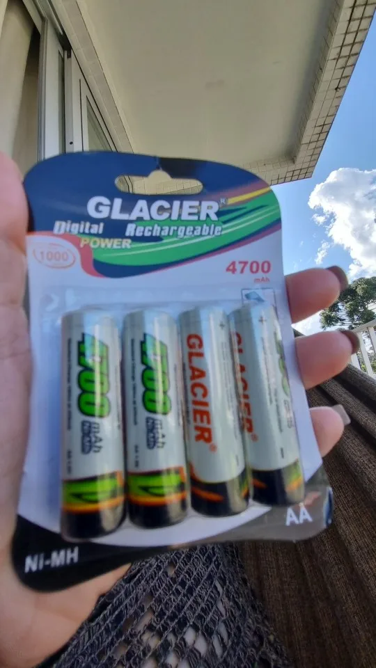 4 Pilha AA Recarregavel 4700mAh - Neverdie Store photo review