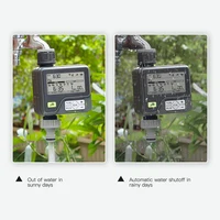 Eshico Super Irrigation System 6 Adjustable Program Rain Sensing Precise Automatic Timing Digital Water Timer Garden Sprinkling 4