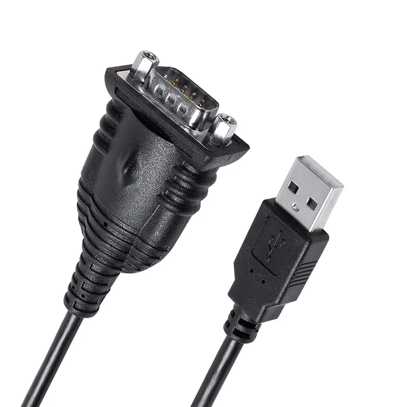 다양한 USB 타입 A USB-C - DB9 남성 RS232 시리얼 컨버터 어댑터 케이블 전체 핀아웃 지원 Windows 7 8 10 11 XP 안드로이드 Mac