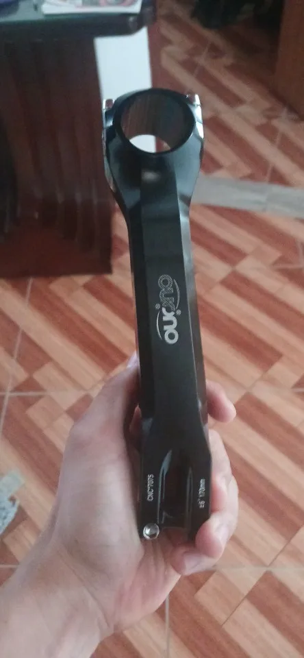 OUO Long Bike Stem 7075 Aluminum CNC Stem 17/ 6 Degree Mtb