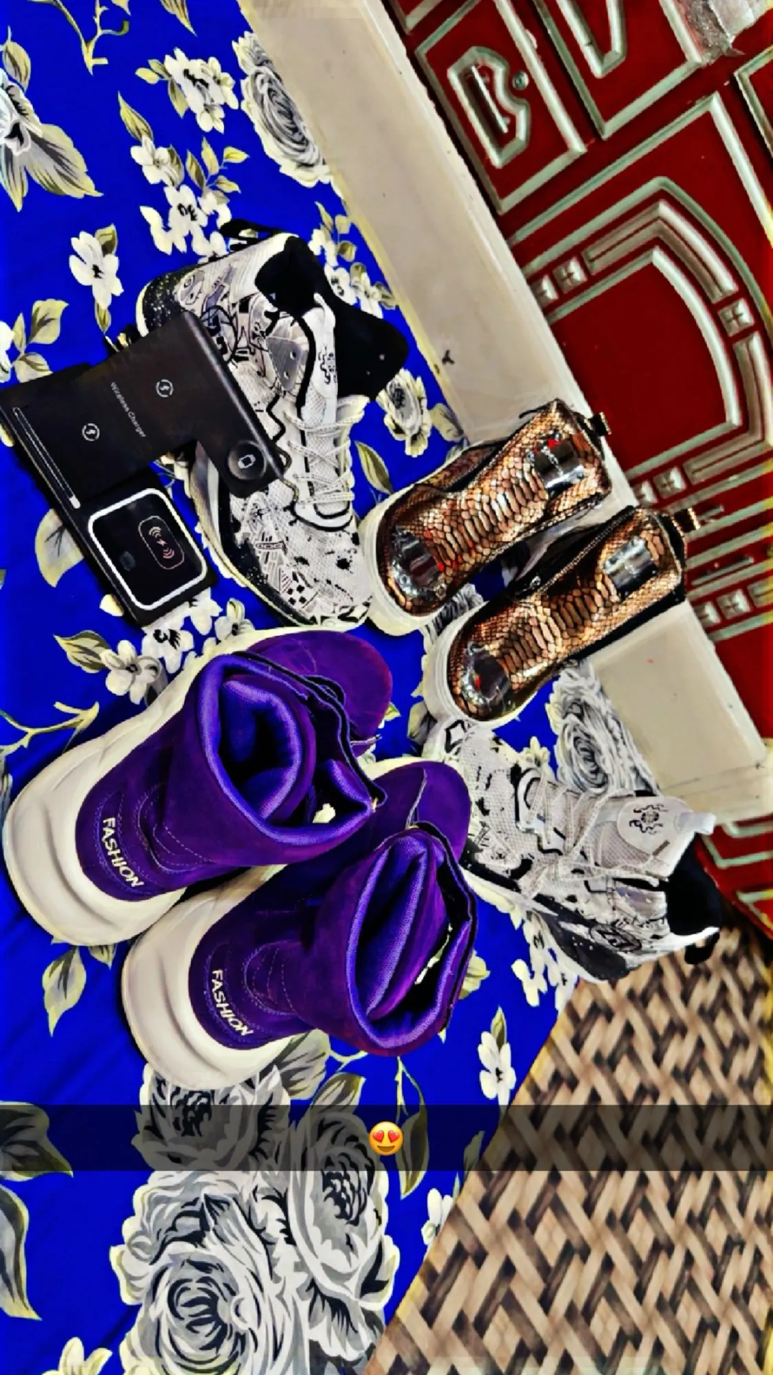 Hot Zipper High Top Sneakers photo review