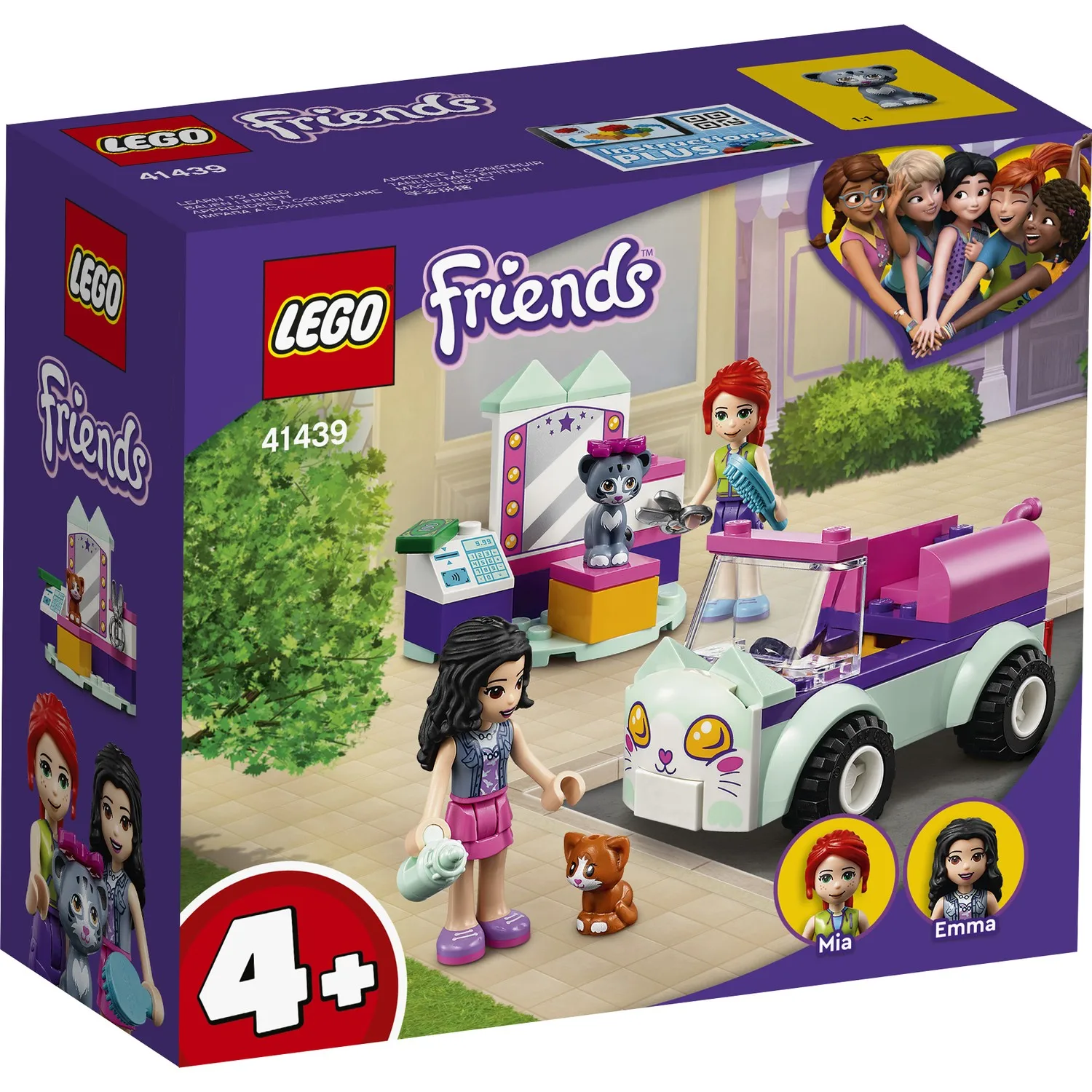 Lego 41439 Vrienden Kat Grooming Auto, Dier Speeltoestel Met Kittens,  Speelgoed Voor Kids 4 Jaar Oud, verjaardag Idee _ - AliExpress Mobile